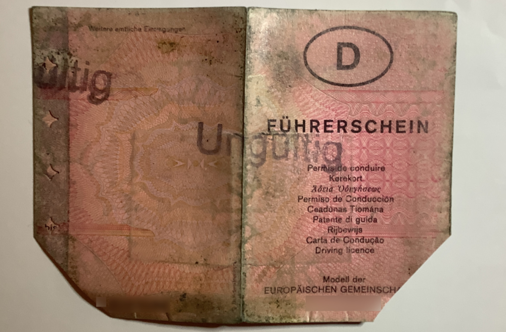 Alter Führerschein