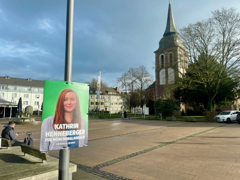 MdB Kathrin Henneberger für Odenkirchen und Mönchengladbach