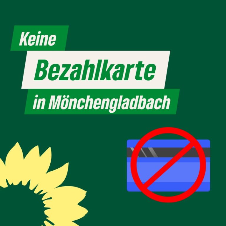 Keine Bezahlkarte in Mönchengladbach