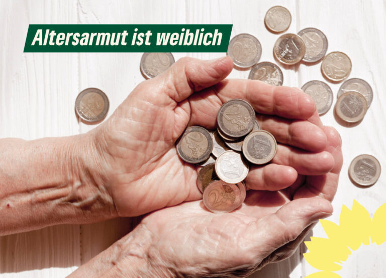 Altersarmut ist weiblich