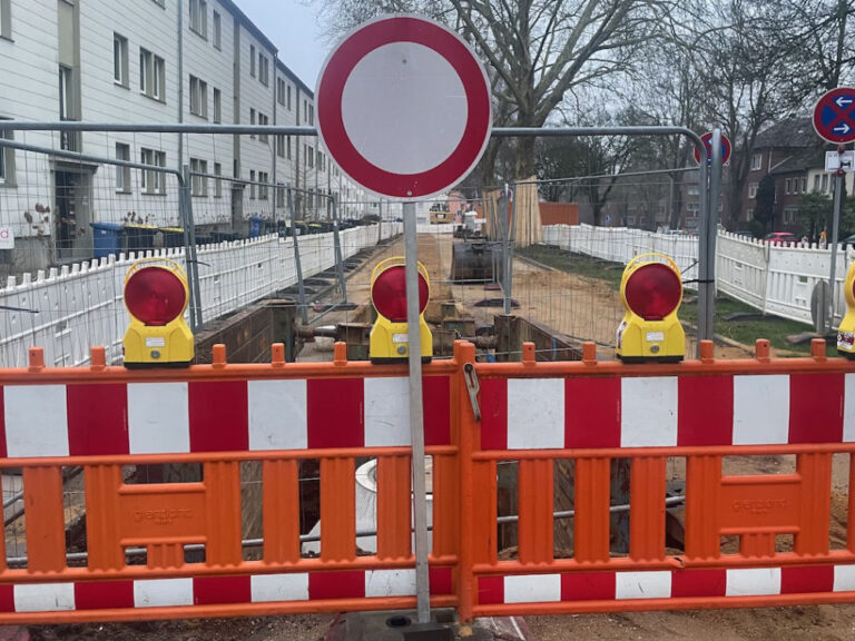 Neue Baustellen in Odenkirchen