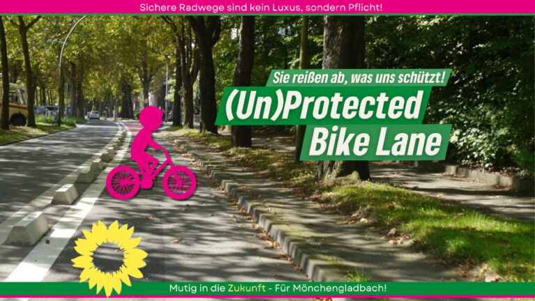 Sichere Radwege sind kein Luxus sondern Pflicht!
