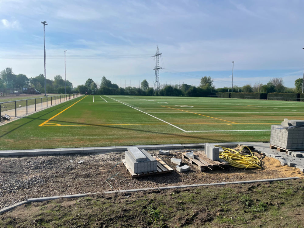 Kunstrasen in der Bezirkssportanlage Odenkirchen-Süd