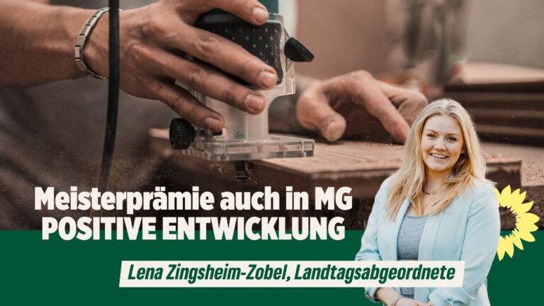 Meisterprämie vom Land in Mönchengladbach