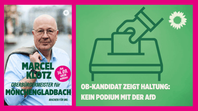Kein Podium mit der AfD