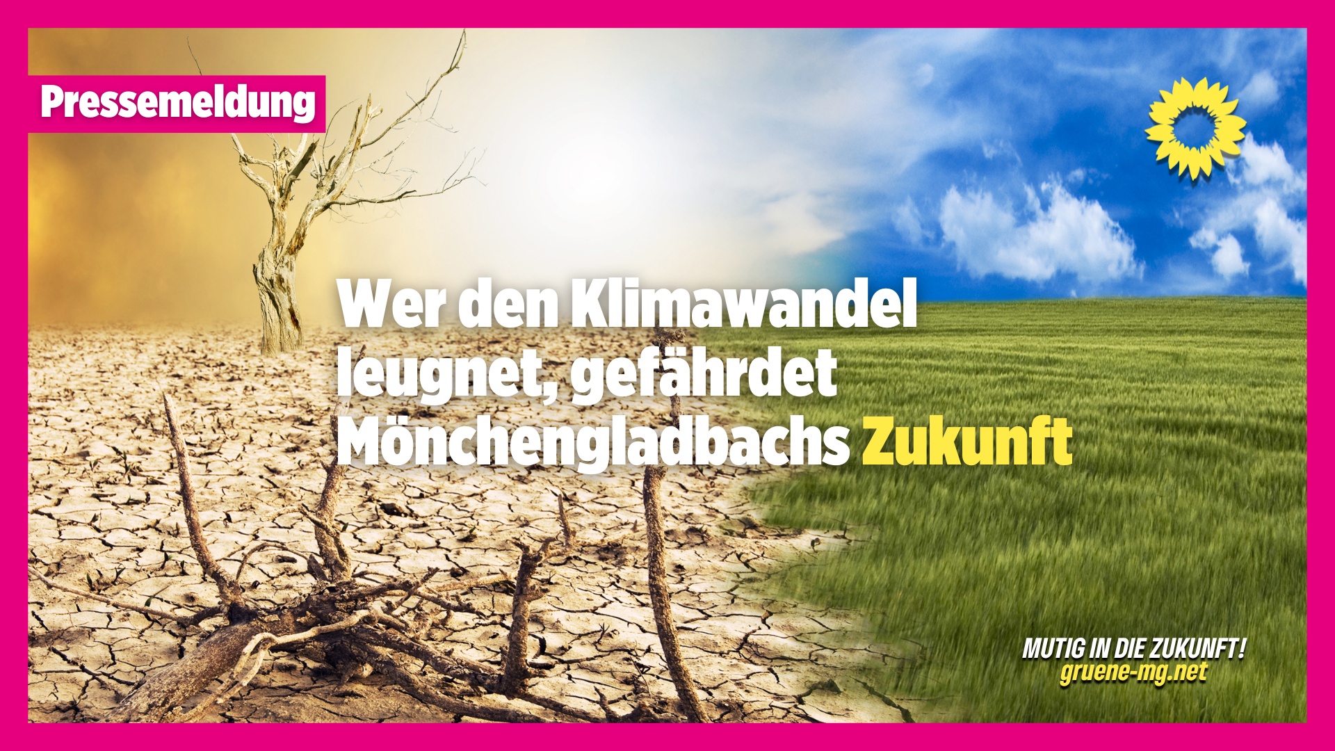 Wer den Klimawandel leugnet, sabotiert Mönchengladbachs Zukunft