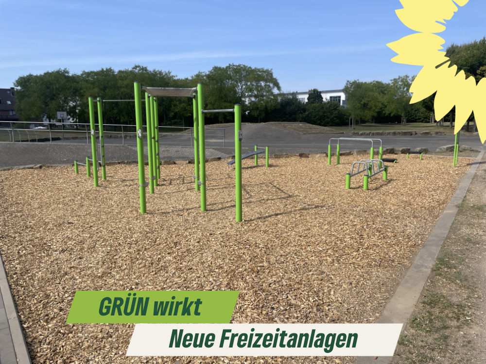 Neue Calisthenicsanlage in Odenkirchen