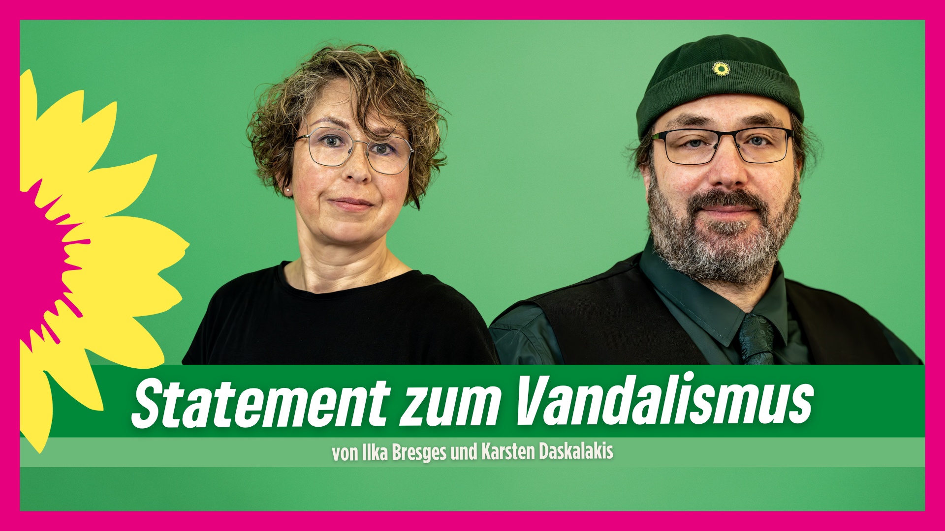 Statement zum Vandalismus