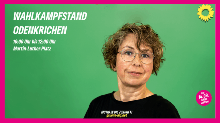 Heute: Wahlkampfstand in Odenkirchen