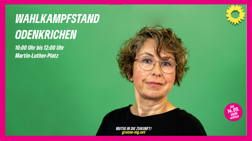 Wahlkampfstand Odenkirchen